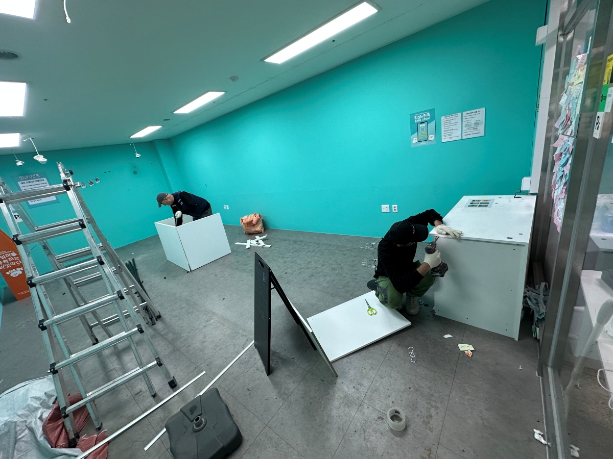 경기도 김포시 무인매장 원상복구 현장 사진 6