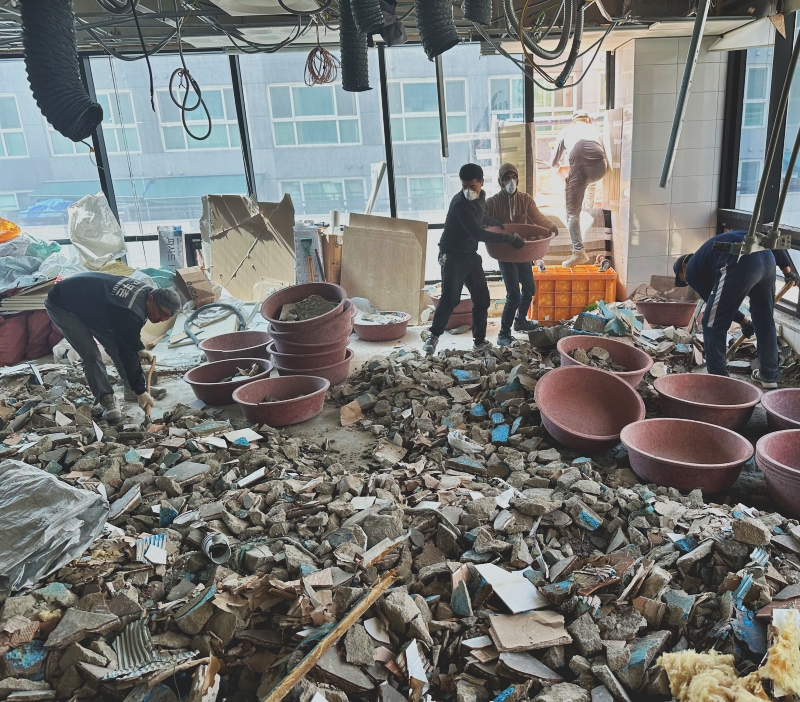 경기도 시흥시 병원 내부철거 현장 사진 6
