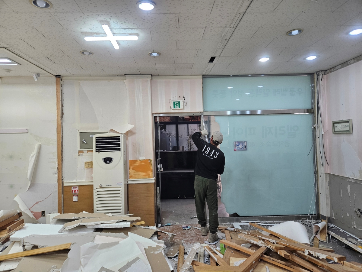 경기도 안산시 피아노학원 원상복구 철거 현장 사진 7