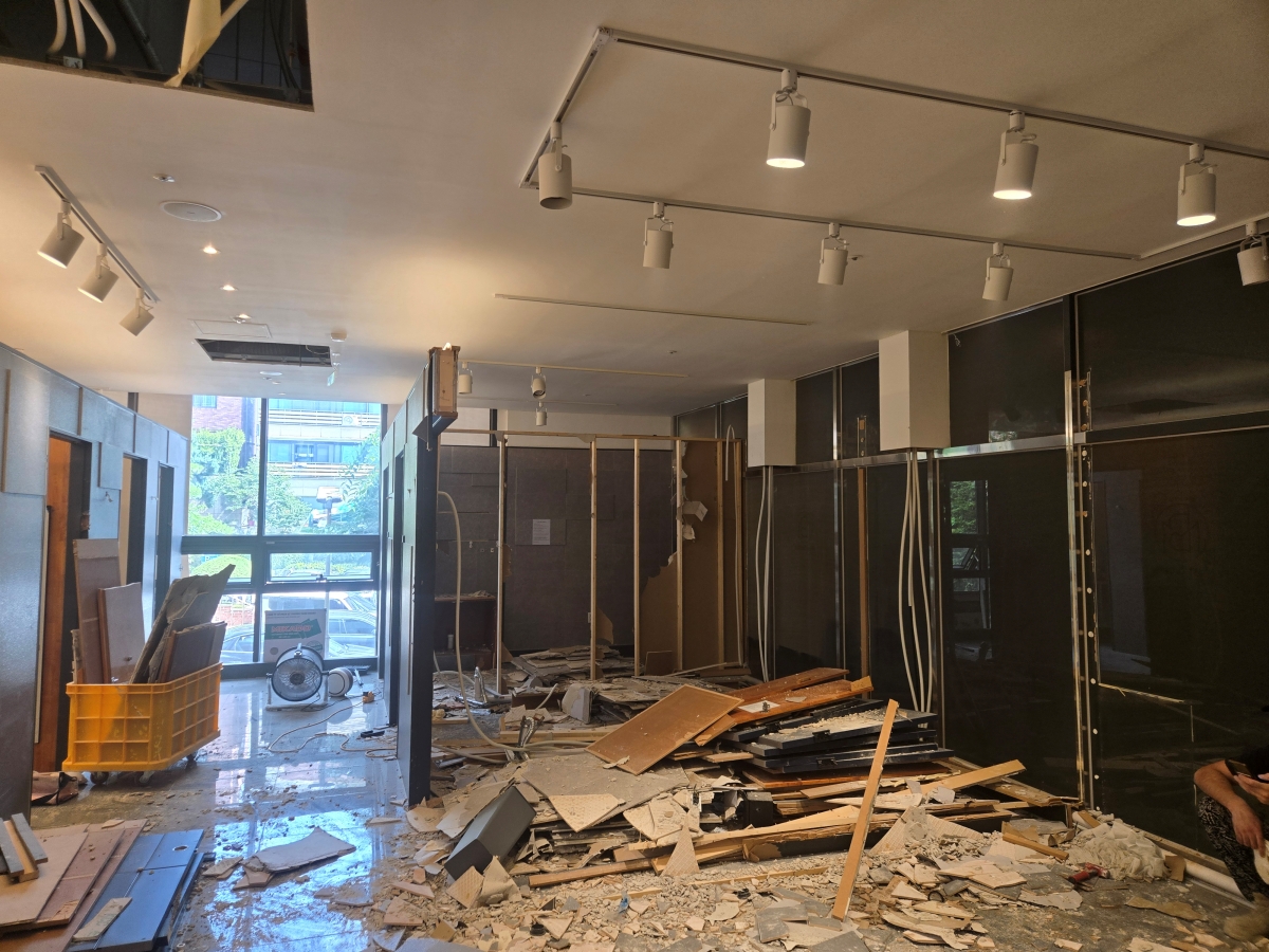 경기도 용인시 뷰티샵 원상복구 현장 사진 2