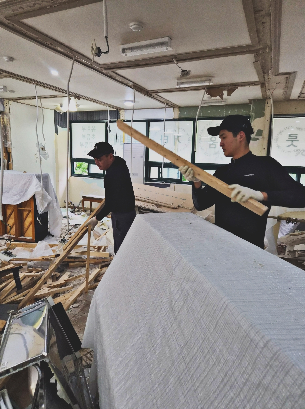 경기도 평택시 음악학원 원상복구 철거 현장 사진 7