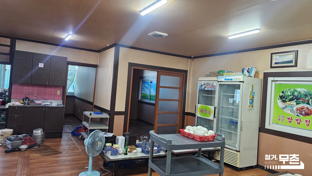 광주광역시 광산구 식당 원상복구 철거 현장 사진 1