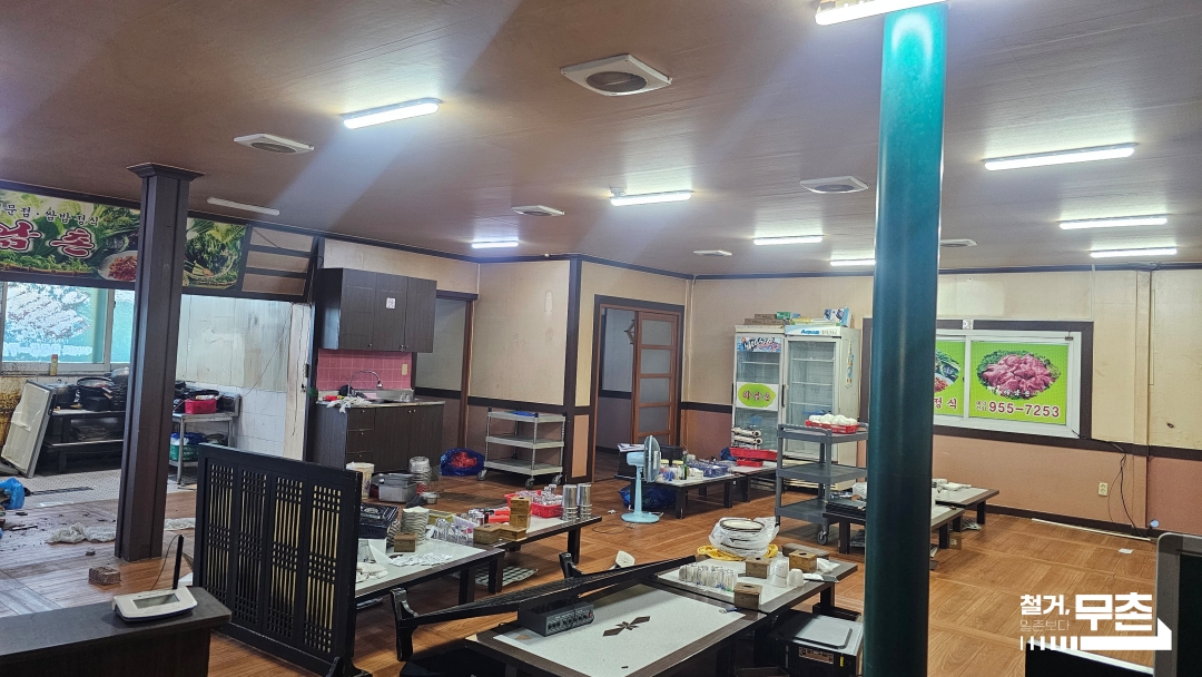 광주광역시 광산구 식당 원상복구 철거 현장 사진 4