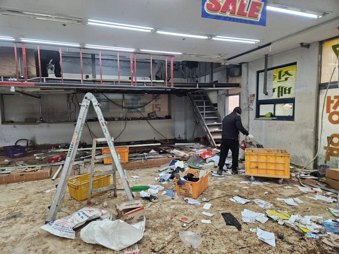 서울특별시 구로구 슈퍼마트 원상복구 철거 현장 사진 4
