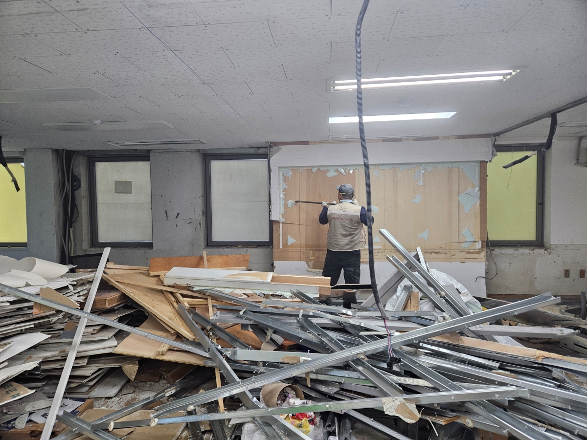 서울특별시 광진구 학원 원상복구 철거 현장 사진 10