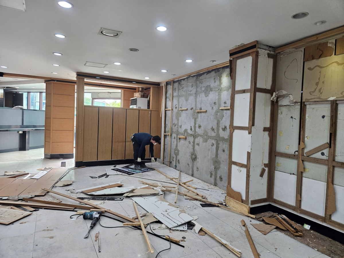 서울특별시 양천구 푸드코트 원상복구 철거 현장 사진 2