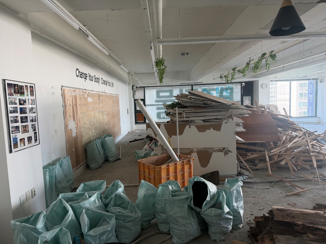 경기도 안산시 PT샵 원상복구 철거 현장 사진 8