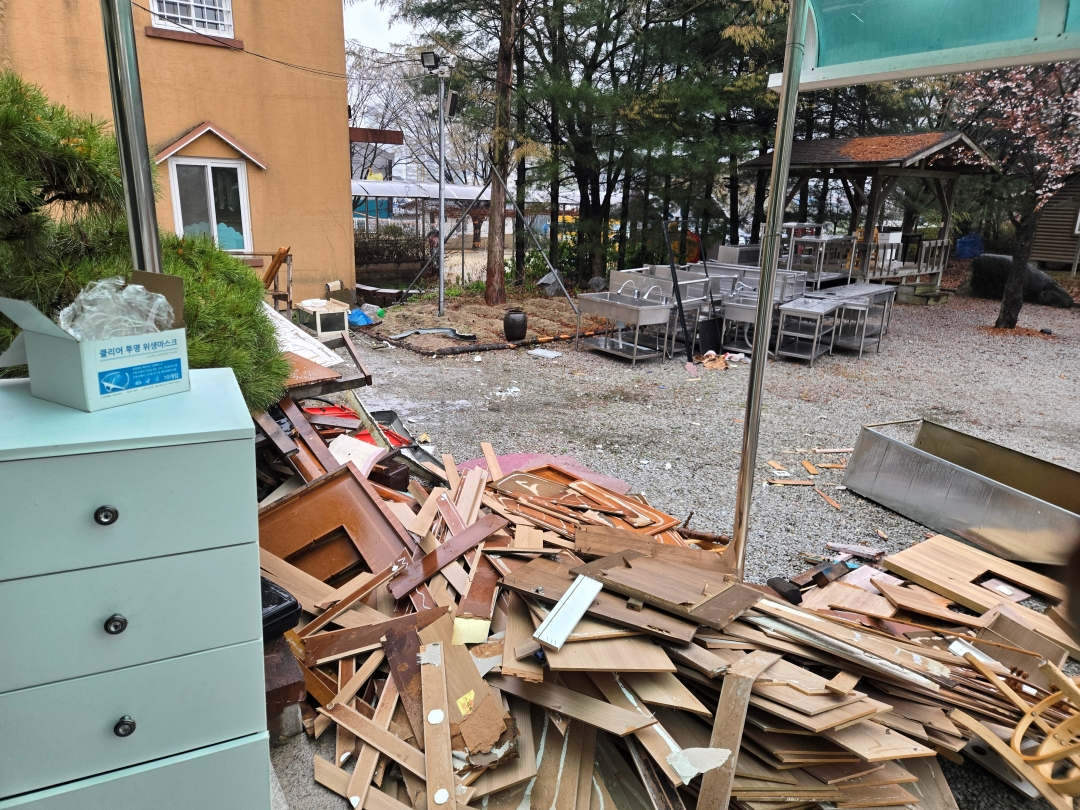 경기도 여주시 식당 원상복구 철거 현장 사진 5