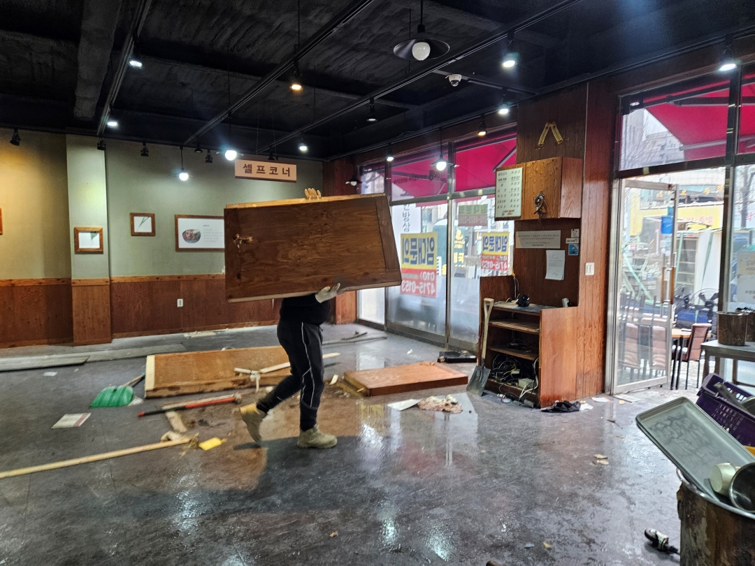 경기도 의정부시 감자탕집 원상복구 철거 현장 사진 9