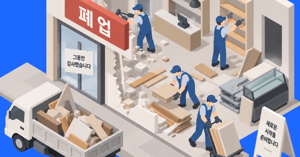 폐업지원 신청과 철거, 무엇을 먼저 해야 할까요_