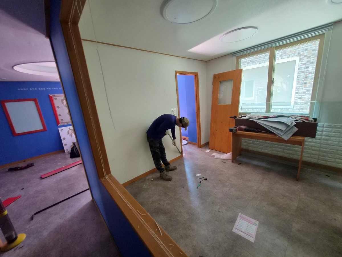 경기도 용인시 학원 원상복구 현장 사진 10