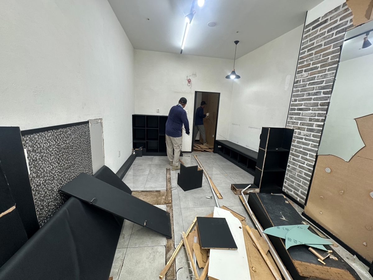 경기도 파주시 미용실 원상복구 현장 사진 7