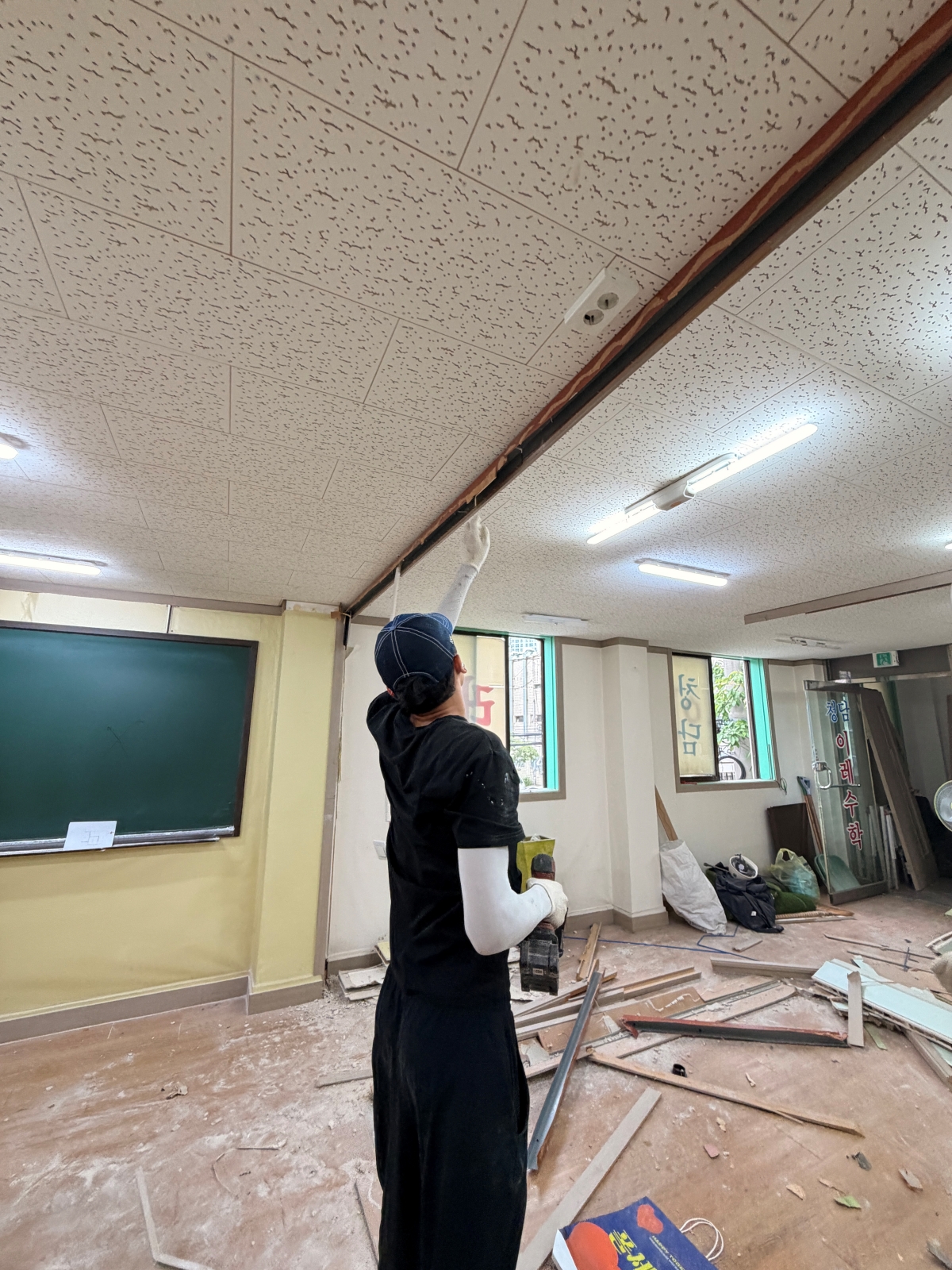 서울특별시 광진구 학원 원상복구 철거 현장 사진 5