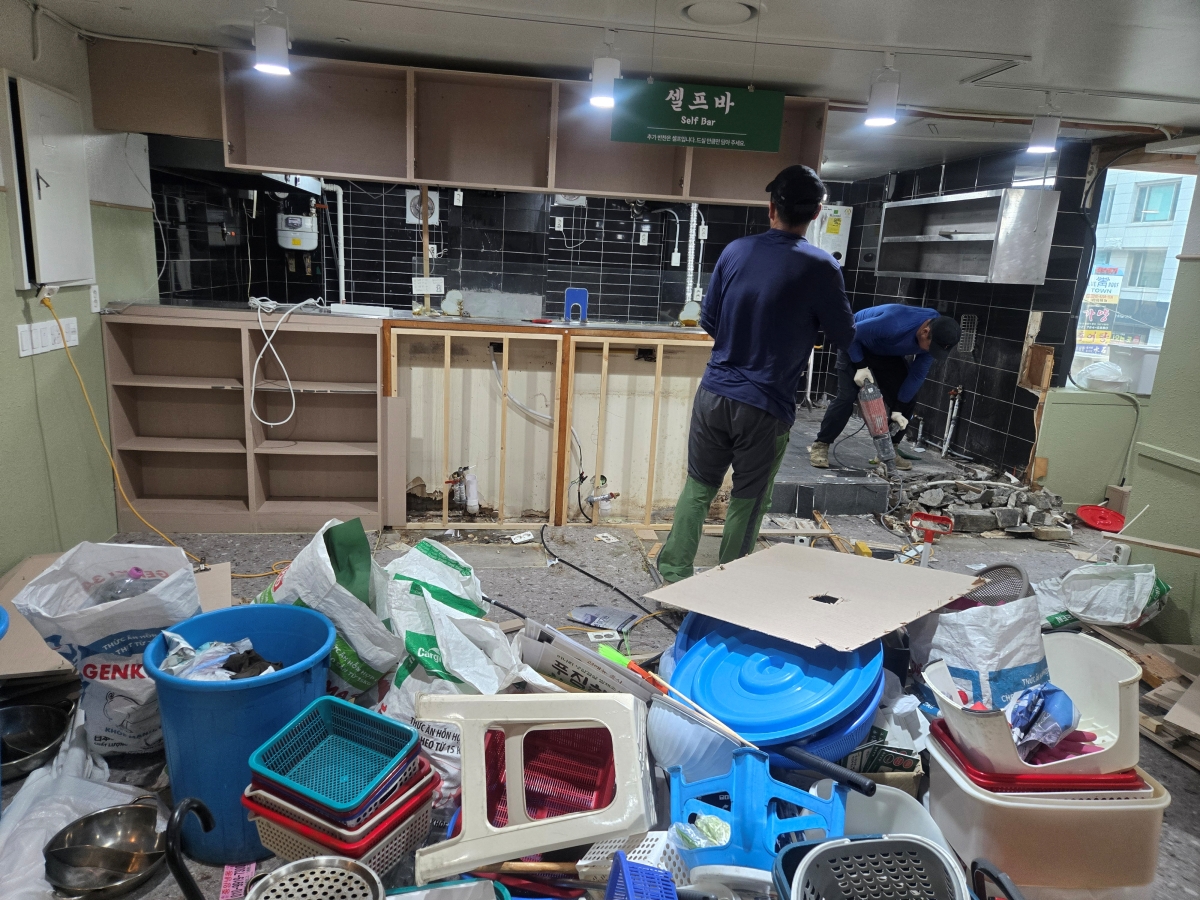 서울특별시 영등포구 음식점 원상복구 철거 현장 사진 6