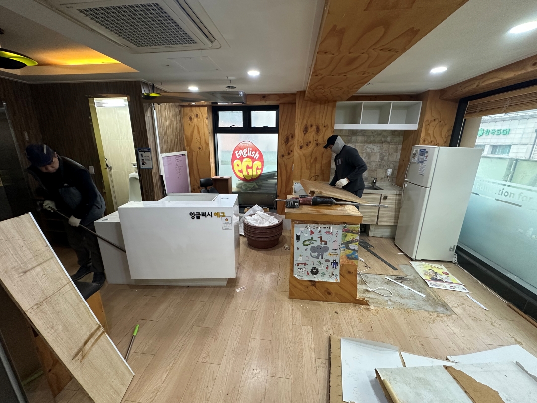 서울특별시 성북구 영어 학원 원상복구 현장 사진 9