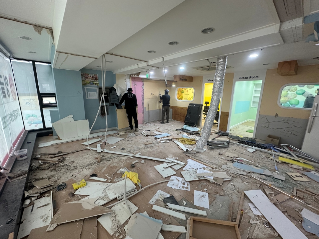 서울특별시 성북구 영어 학원 원상복구 현장 사진 3