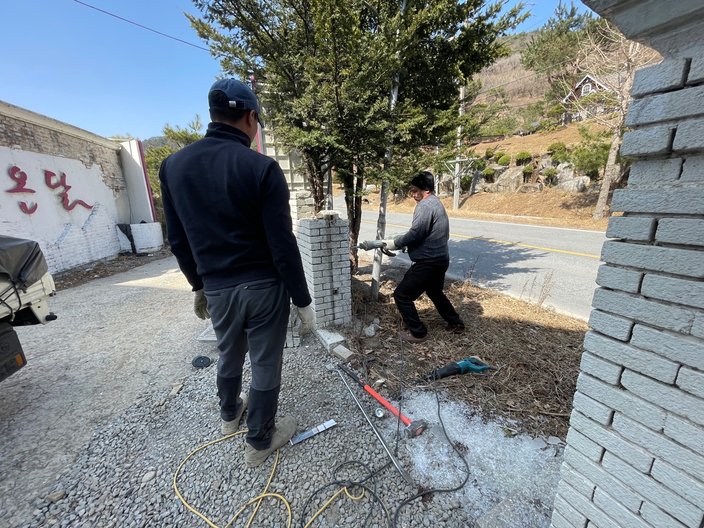 충청북도 단양군 모텔 외부철거 현장 사진 11