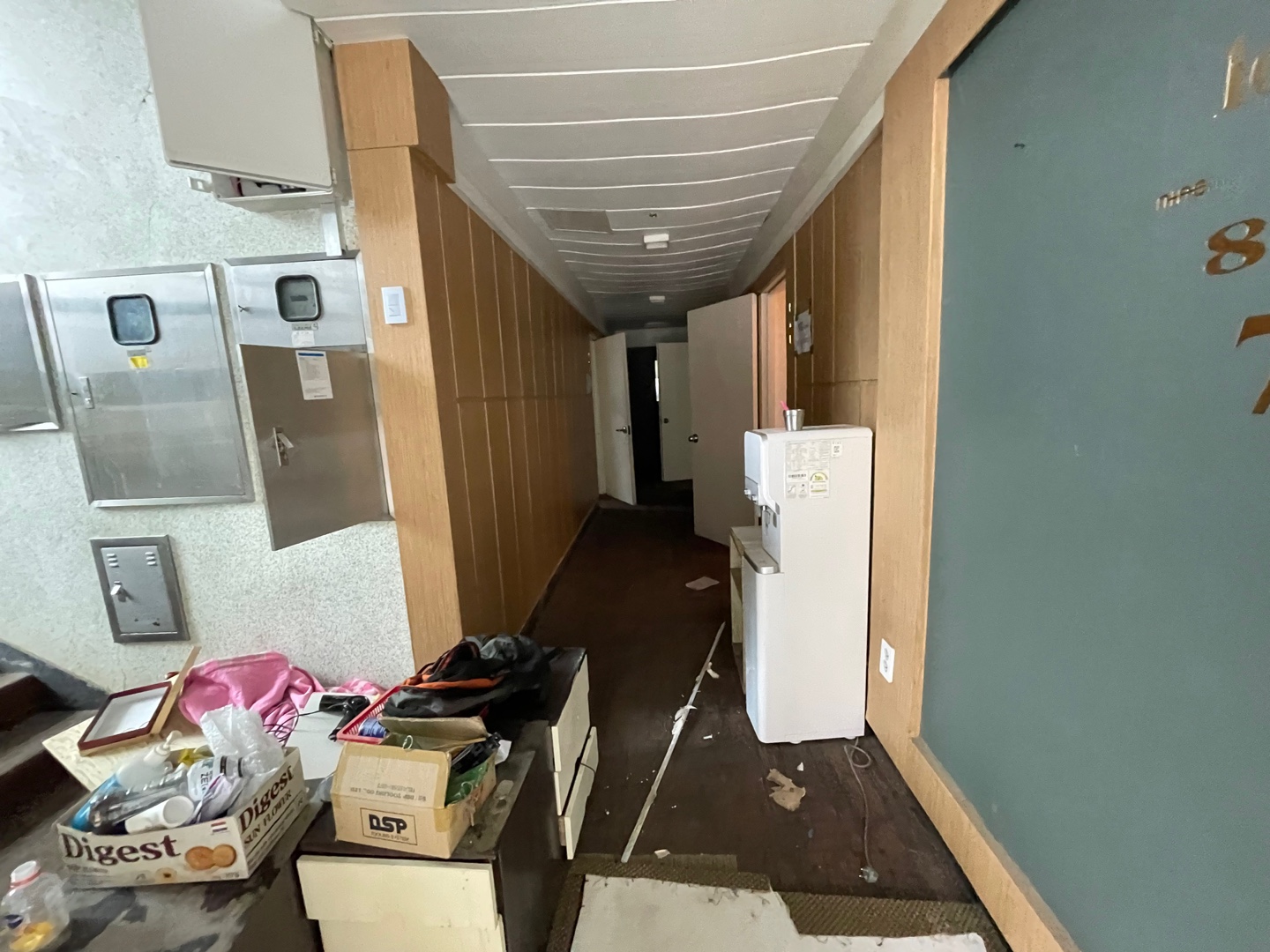 충청북도 단양군 모텔 외부철거 현장 사진 12