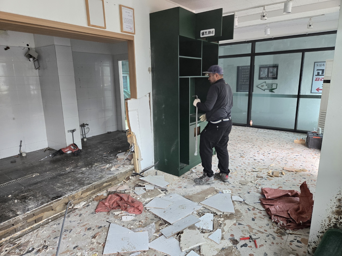 인천광역시 부평구 상가 원상복구 현장 사진 8