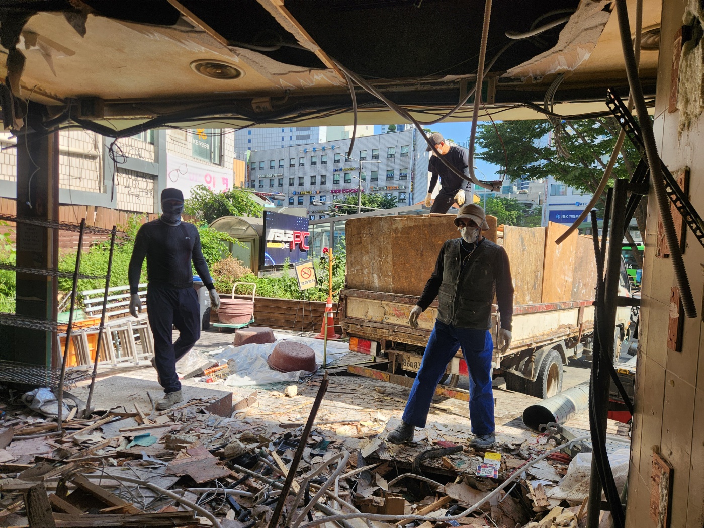 서울특별시 강동구 곱창집 원상복구 현장 사진 1