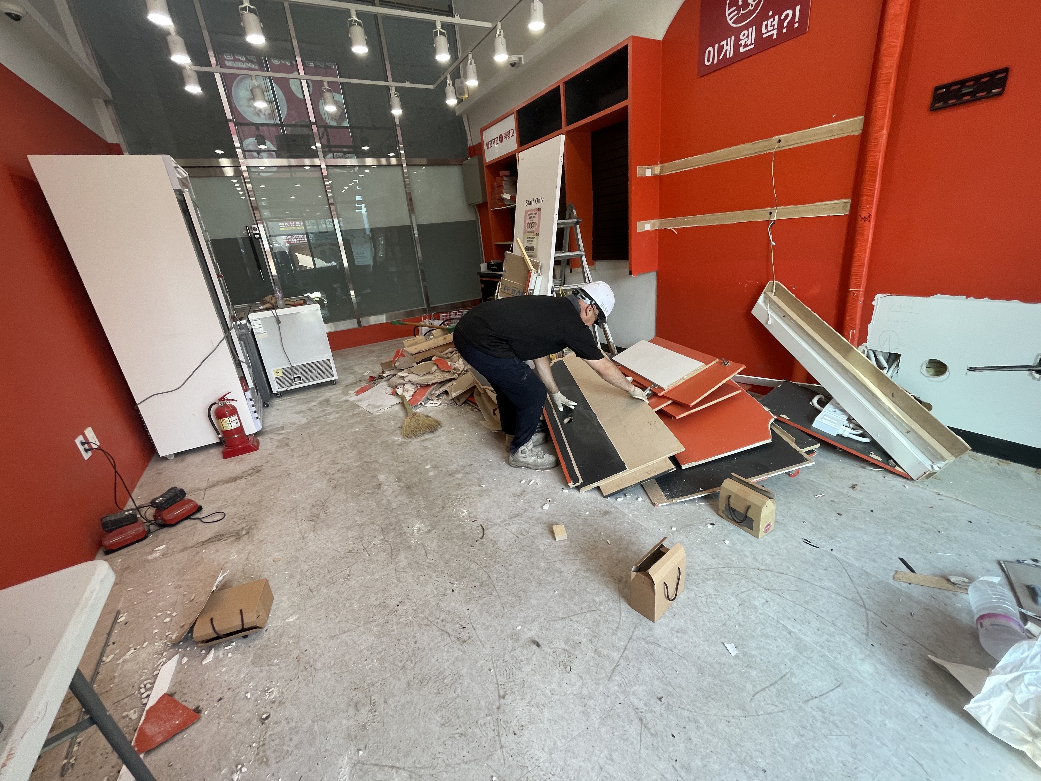 경기도 광주시 떡 카페 원상복구 현장 사진 1