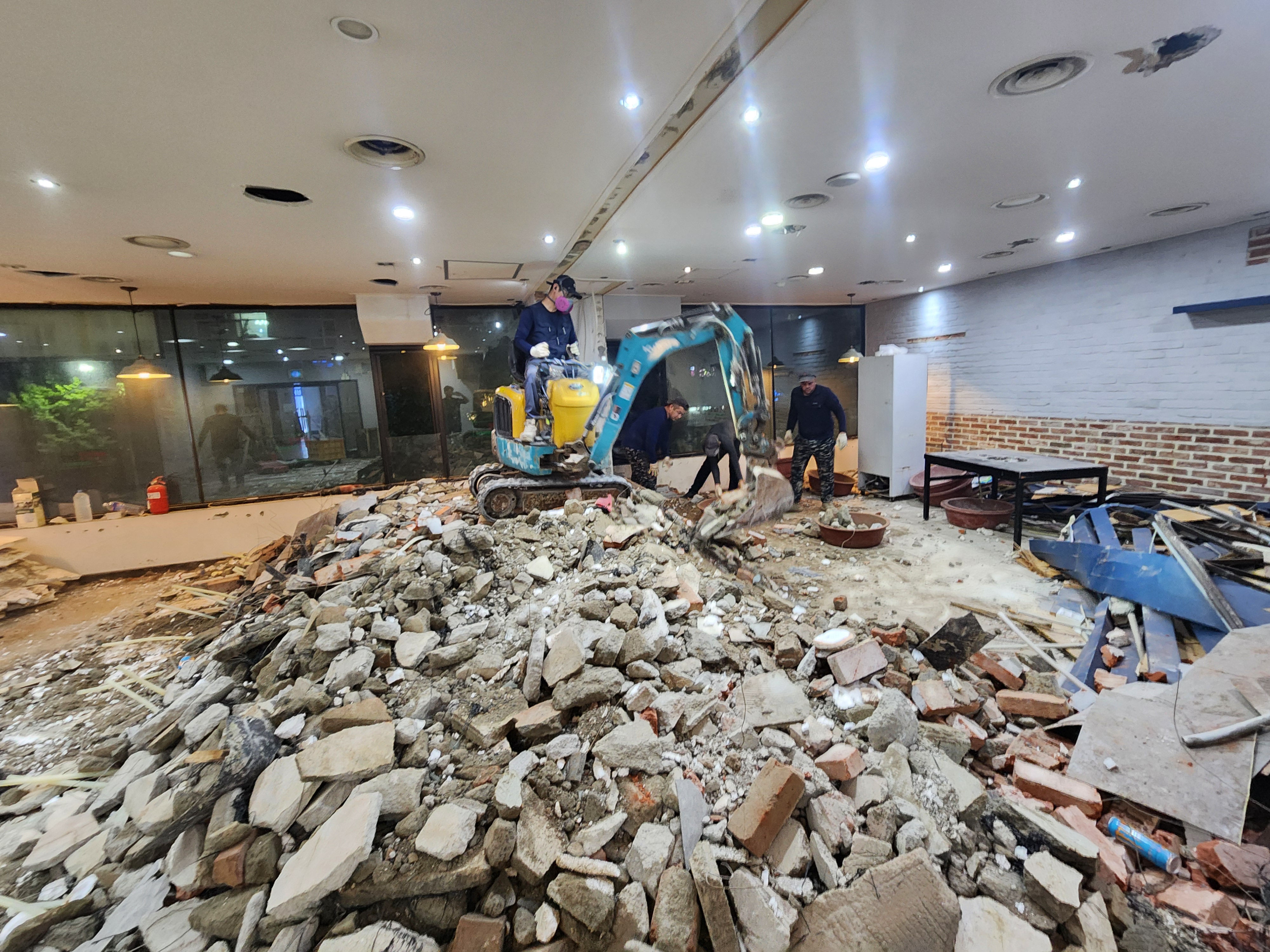 경기도 성남시 채선당(음식점) 원상복구 현장 사진 1