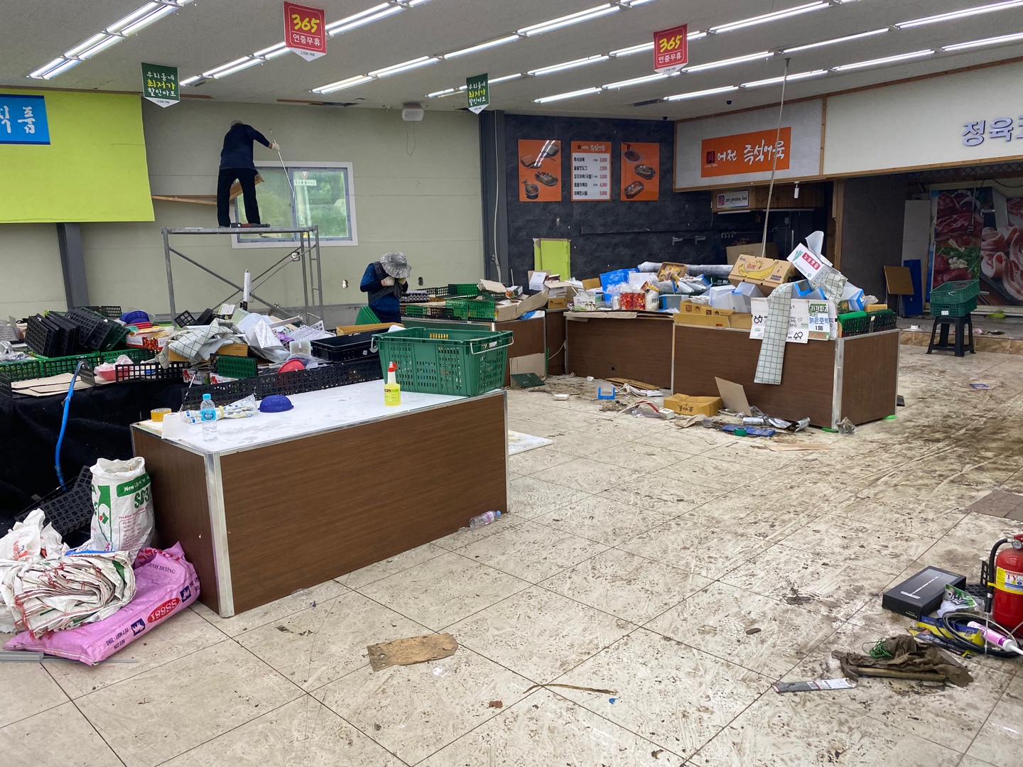경기도 구리시 식자재 마트 원상복구 현장 사진 5